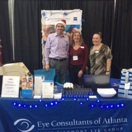 Eye Consultants staff at YMCA event