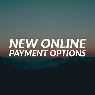 New Online Payment Options