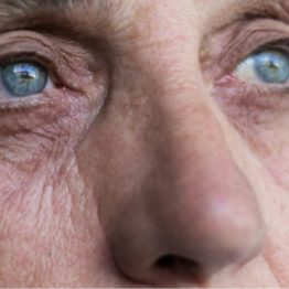 Eyes of a senior woman