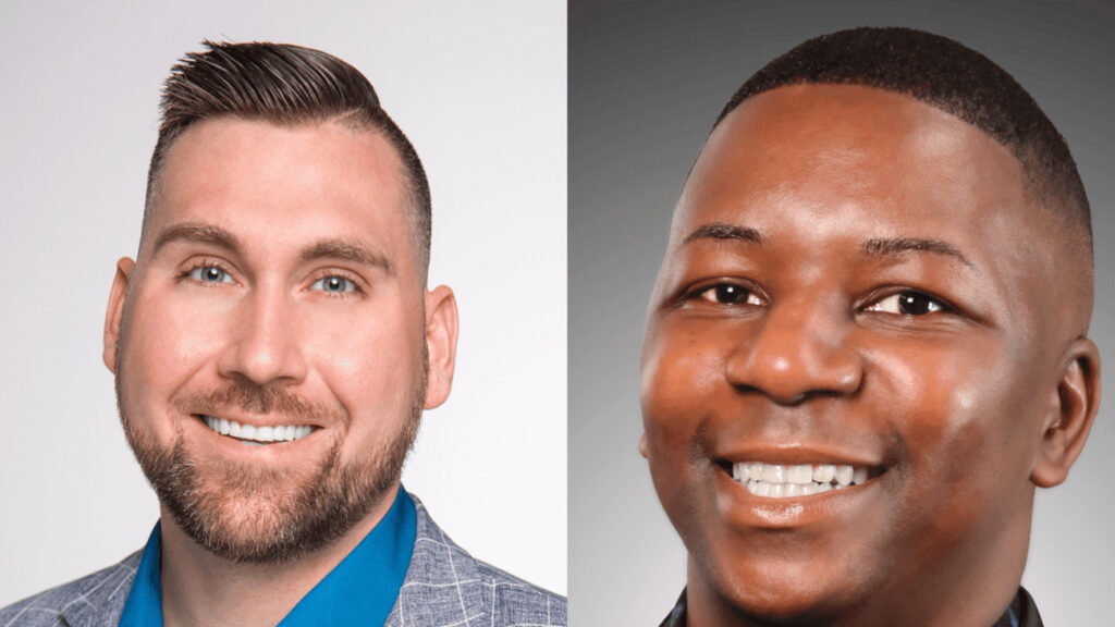 Brad Reeder, COO and Lee Latimer, Human Resources Director