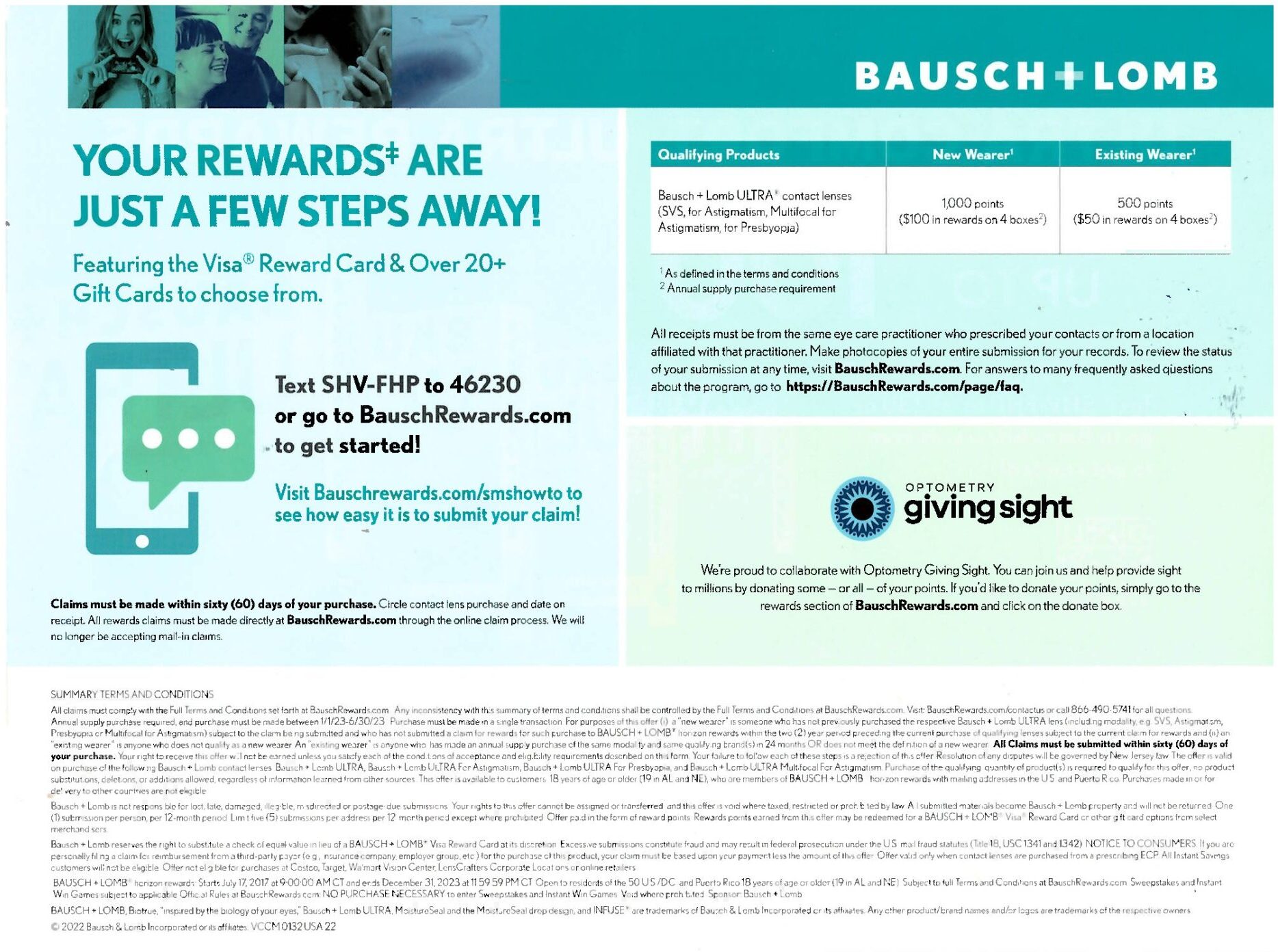 Ultra Rebate Back