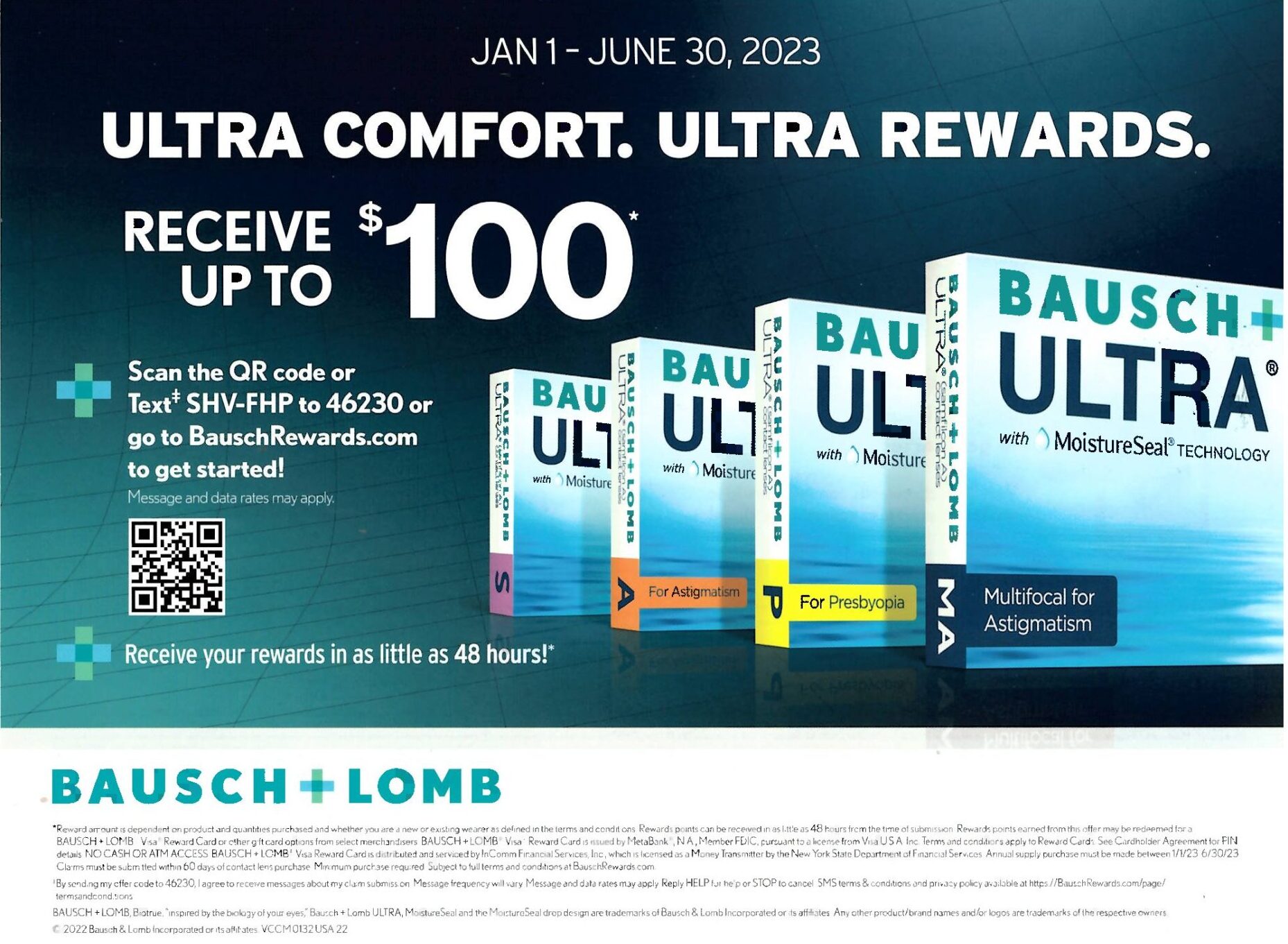 Ultra rebate Front