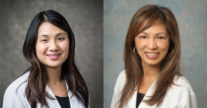 Drs. Eileen Wang and Margaret Wong