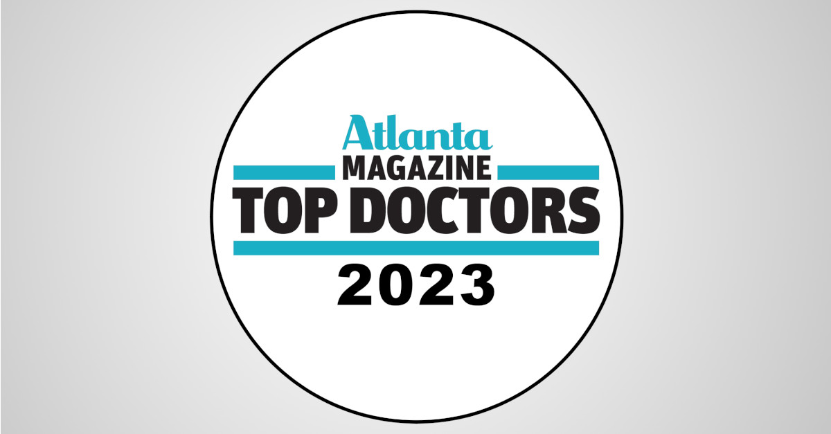 Atlanta Magazine Top Doctors 2023 logo
