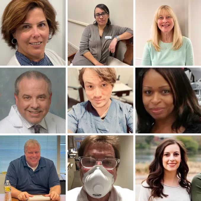 Headshots of ECA staff that has a work anniversary this quarter.