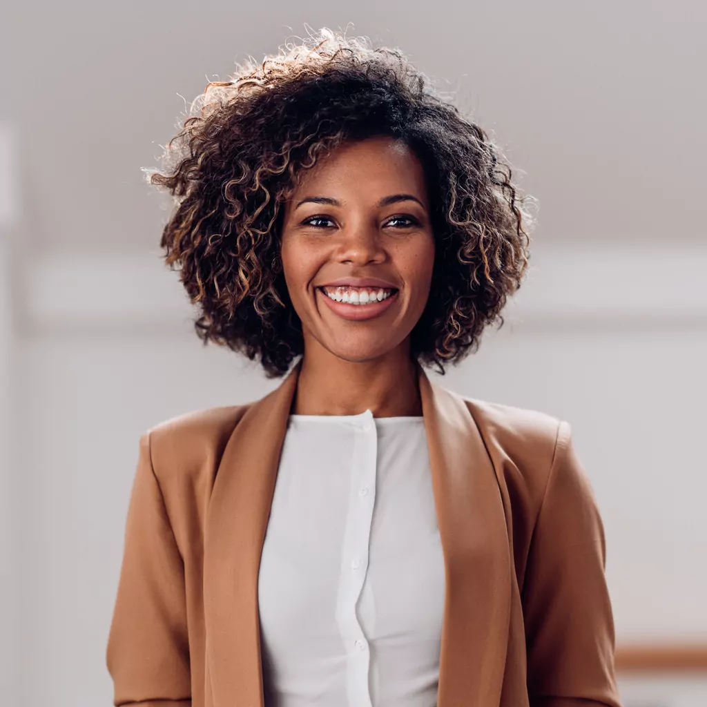 Woman in business attire